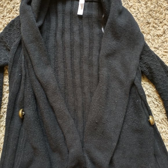 Xhilaration - Size X Small - Black Cardigan - Picture 3 of 3